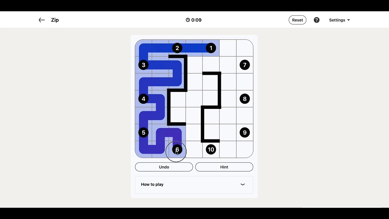 LinkedIn Zip Answer Today | 22 July 2026 - Puzzle #492