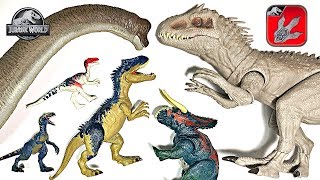 10 New Jurassic World Dinosaurs! Learn Dinosaur Names