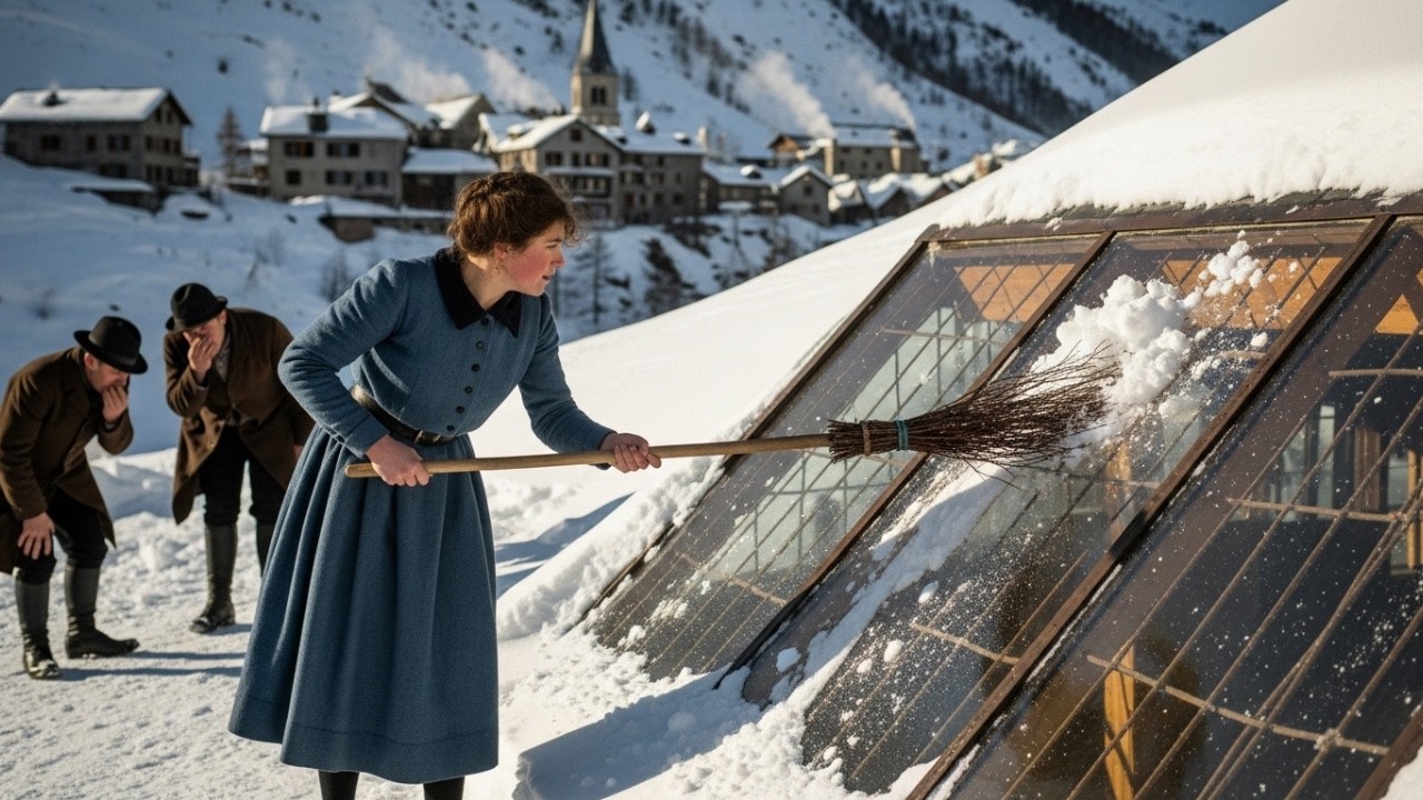 C’est ainsi que son “abri de terre” est resté à 25°C sans brûler une seule bûche de bois.