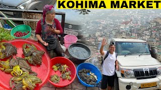 Exploring Local Market in Kohima City | Nagaland Local Market | Unique Market in Northeast India