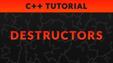 Destructors | C++ Tutorials