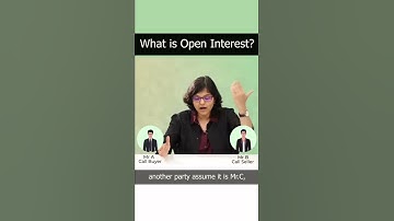What is Open Interest? | CA Rachana Ranade | #shorts