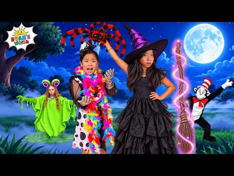 EMMA AND KATE HALLOWEEN Fashion Show!