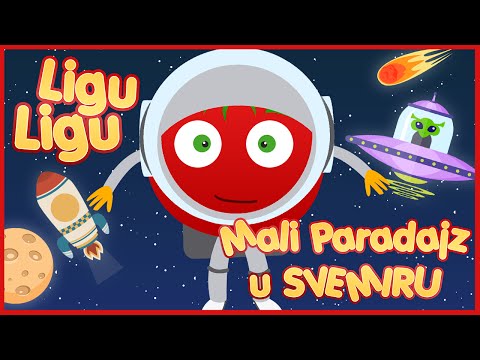 MALI PARADAJZ U SVEMIRU ★ LIGU LIGU ★ Crtani Film Za Decu Na Srpskom (Epizoda #1)