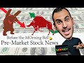 MOrning Bell - Stock Trading LIVE! Monday, February 14th