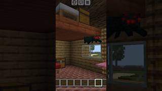 Minecraft is a spider in my house #shortsvideo #minecraft #shorts