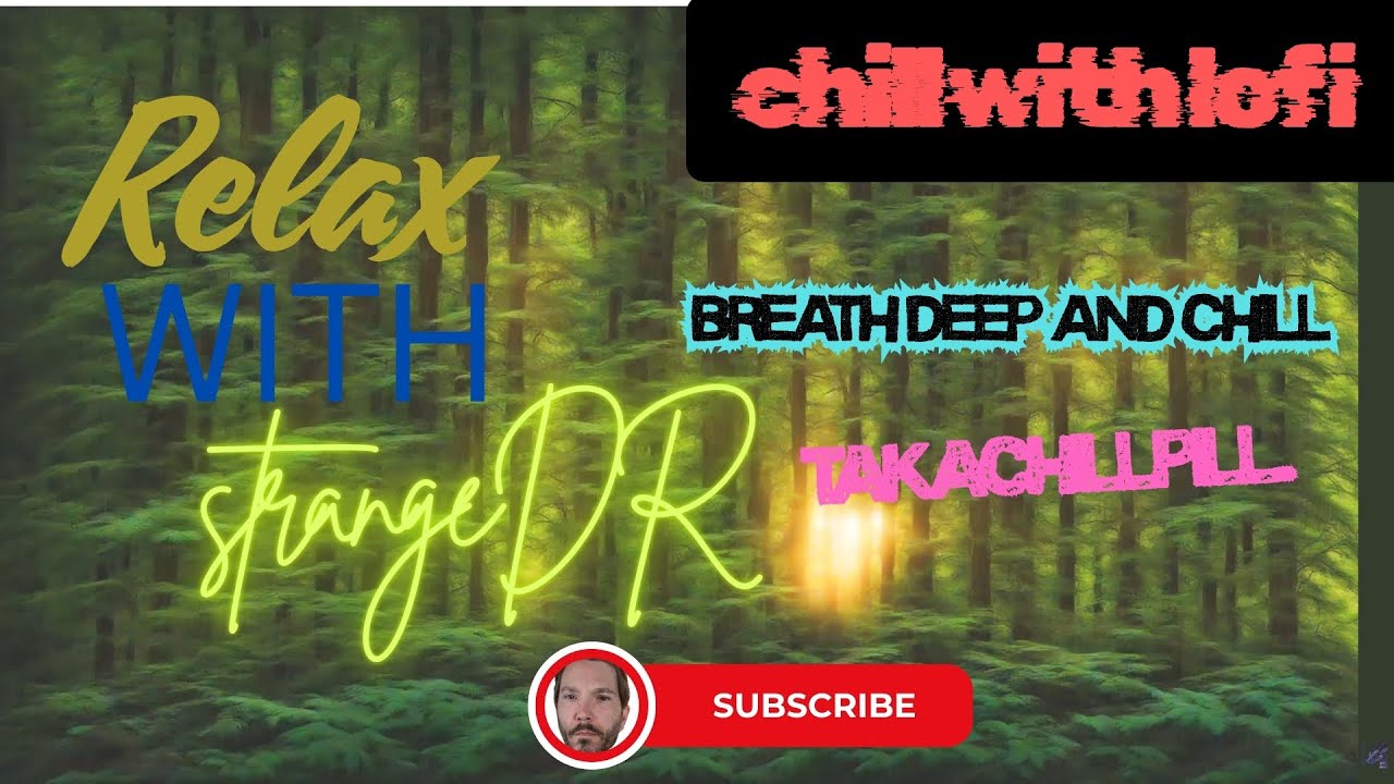 Rainy Forest Lofi Vibes 🌧️🌲 Chill & Upbeat Relaxation 