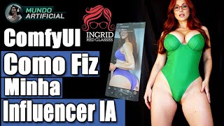 Ingrid Red Glasses - Minha Influencer IA - YouTube