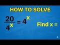 Try Solving This Genius-Level Math Olympiad Question | French Math Problem | Find X