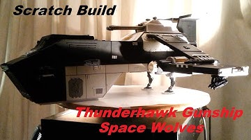 Building a Thunderhawk Gunship (from scratch) - Part 2 - finished build