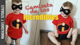 Disfraz de camiseta de los Increíbles para adulto