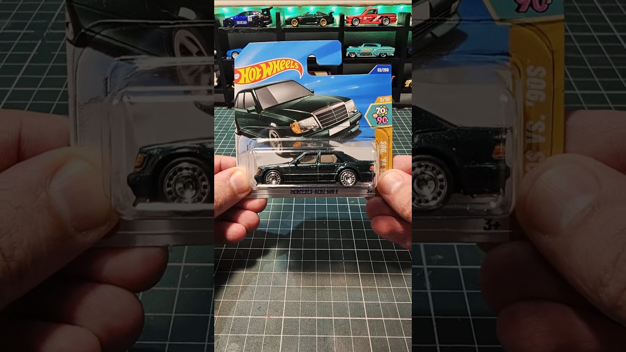 Hotwheels Mercedes Benz 500 E Custom | How to drill & tap