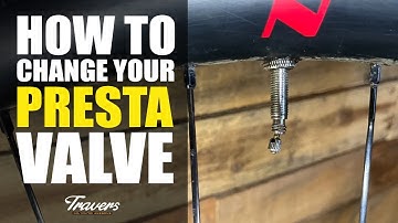 How to replace a PRESTA valve core on a mountain bike