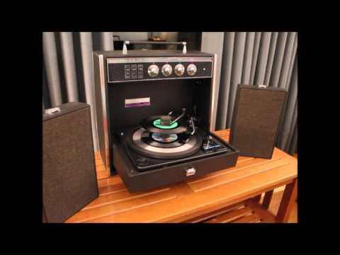 1967 Sylvania Exponent 440 Stereo Record Player Youtube