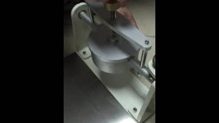 Cobb Absorbency Testing Machine Operation