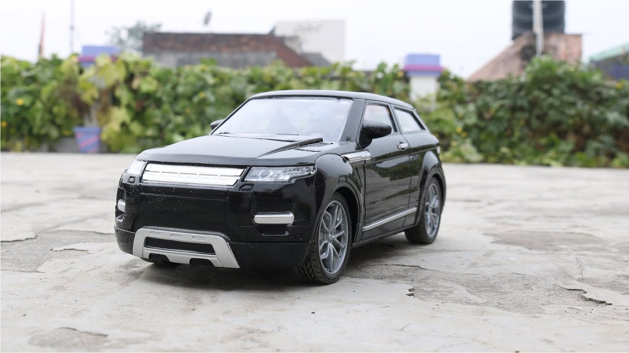 Land Rover Black RC car Unboxing - YouTube