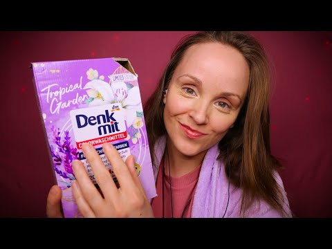 3,5 h ASMR LIVESTREAM 😮🥰 DM Produkte & ASMR Trigger (Holz, Kork, Schwamm, Brushing) ✨ Geflüstert