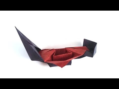 Origami - chinese junk (tutorial) - YouTube