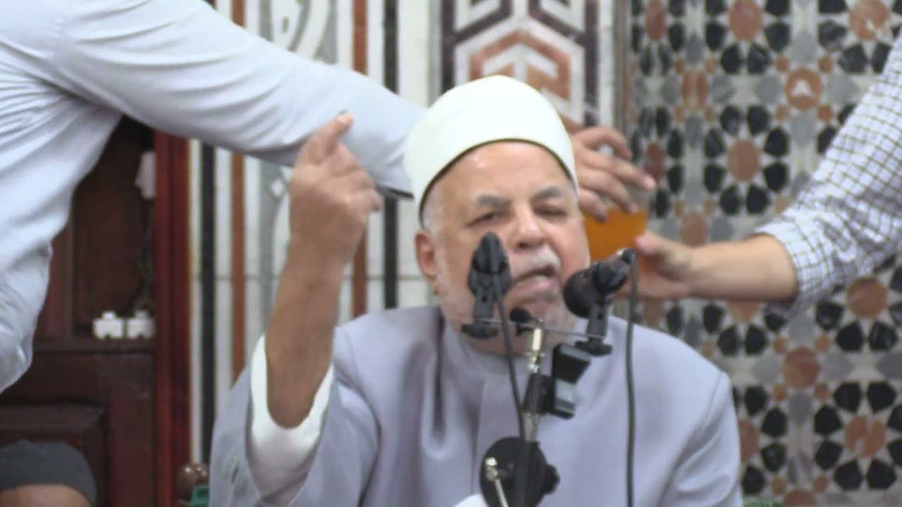 درس فضيلة الشيخ علي عبد المقصود في الإحتفال بالمولد النبوي الشريف ﷺ بمسجد ابو بكر الصديق