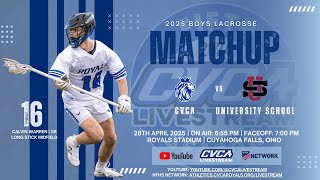 CVCA Boys Lacrosse: University School vs. CVCA