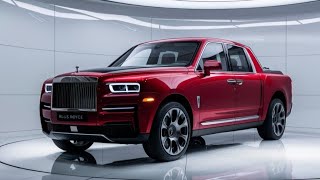 The Luxury Truck You Never Knew You Needed Rolls-Royce Unveils 2025 Pickup!