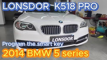 Lonsdor K518 Pro: 2014 BMW 5-Series Smart Key Programming | KeyShop-Online