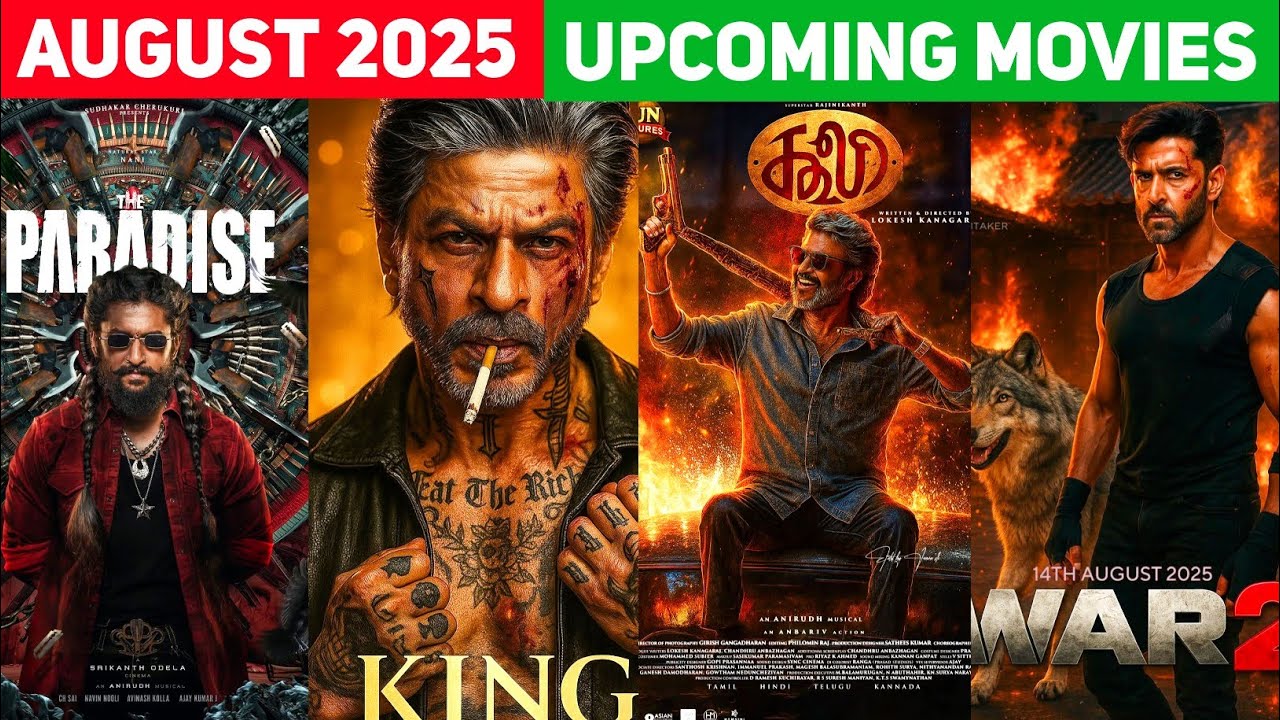 AUGUST 2025 - Top 10 Upcoming Indian Movies 2025 | Top 10 Upcoming ...