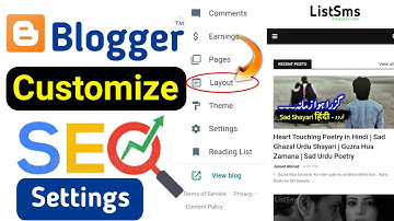Blogger Template Customization 2023 - Blog Customization Like A Pro | Blogger SEO Settings