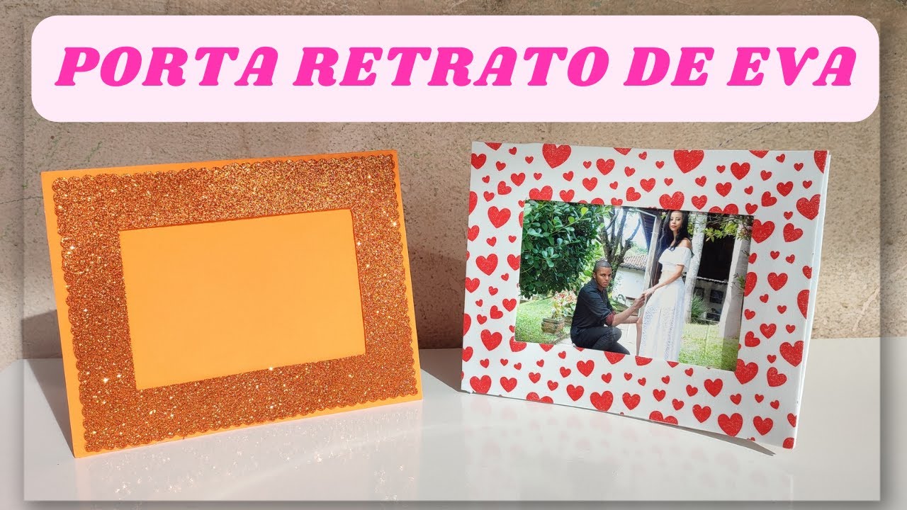 Porta Retrato de Eva Super Econômico/ Gastando Pouco / DIY