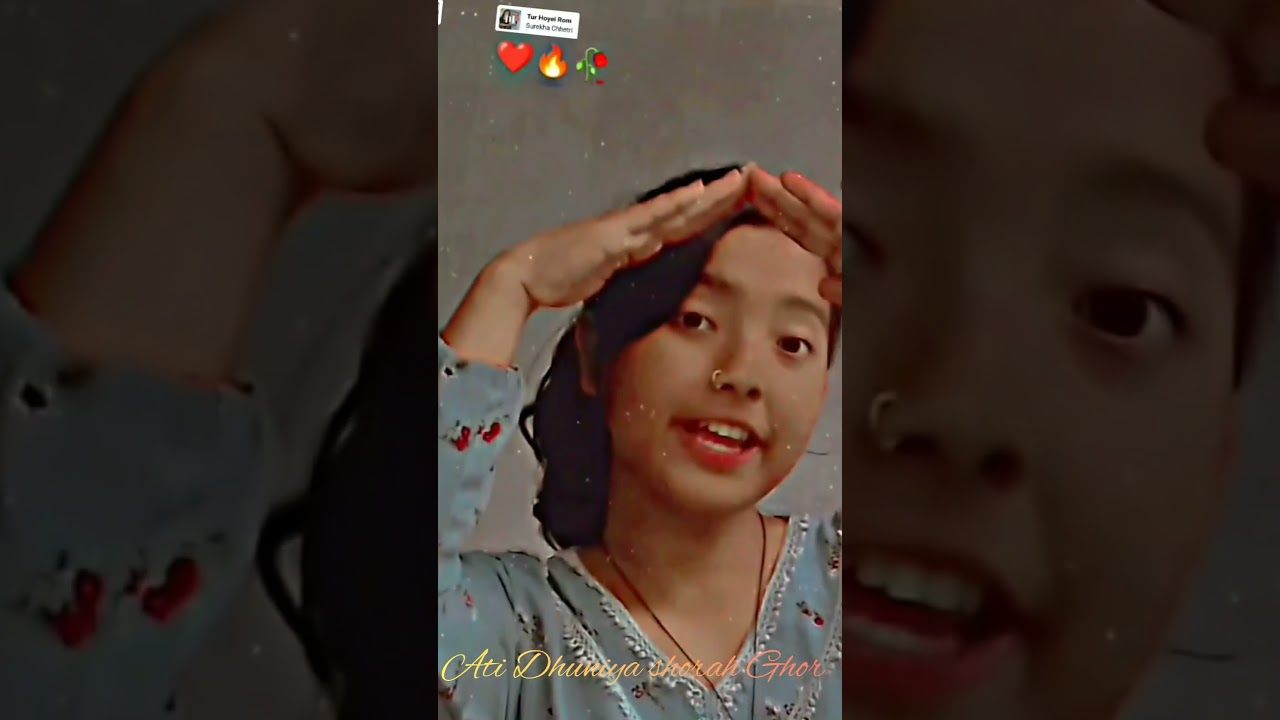 Mur Bukute xajili ❤️🕊️🥀my favorite Assamese song🕊️🥀 video by Purobi Roy❤️🔥😍🥀