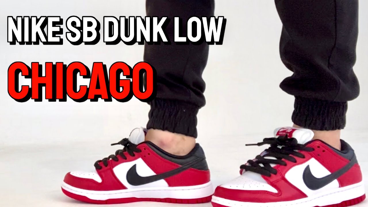 Nike SB Dunk Low “Chicago” Onfeet 