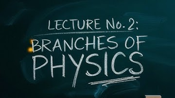 Class 9 - Physics - Lec#2: Branches of Physics - Urdu/हिंदी - #branchesofphysics #physicslecture