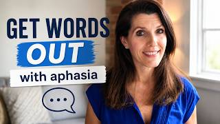 Struggling to Speak? Try This for Aphasia Stroke and Brain Injury
