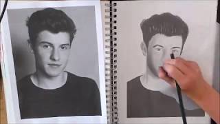 Shawn Mendes Speed Drawing