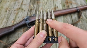 How to properly load Lee Enfield Stripper Clips