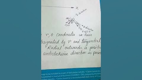 Stresses in polar coordinates