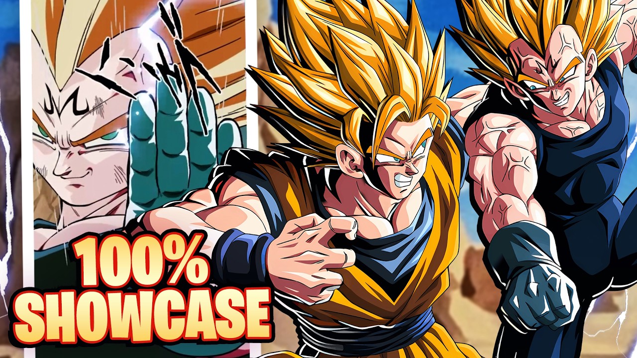 LR Majin Vegeta & SSJ2 Goku auf 100% ESKALIEREN komplett!? (DBZ Dokkan