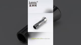 Swiss-type lathe collet with high concentricity for precision turning.