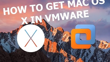 How to install Mac OS X Sierra in VMware