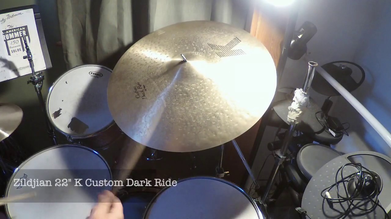 Demo of My Zildjian Ride Cymbals YouTube