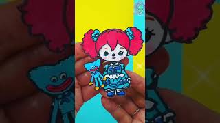 Toca Boca DIY Poppy PlayTime COLOR REVEAL  #shorts #youtubeshorts #tocaboca