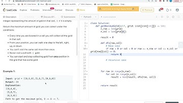 1219. Path with Maximum Gold