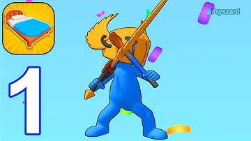 Stickman BedWars - Gameplay Walkthrough Part 1 Tutorial Stick War Bed Army Commander Defense Game