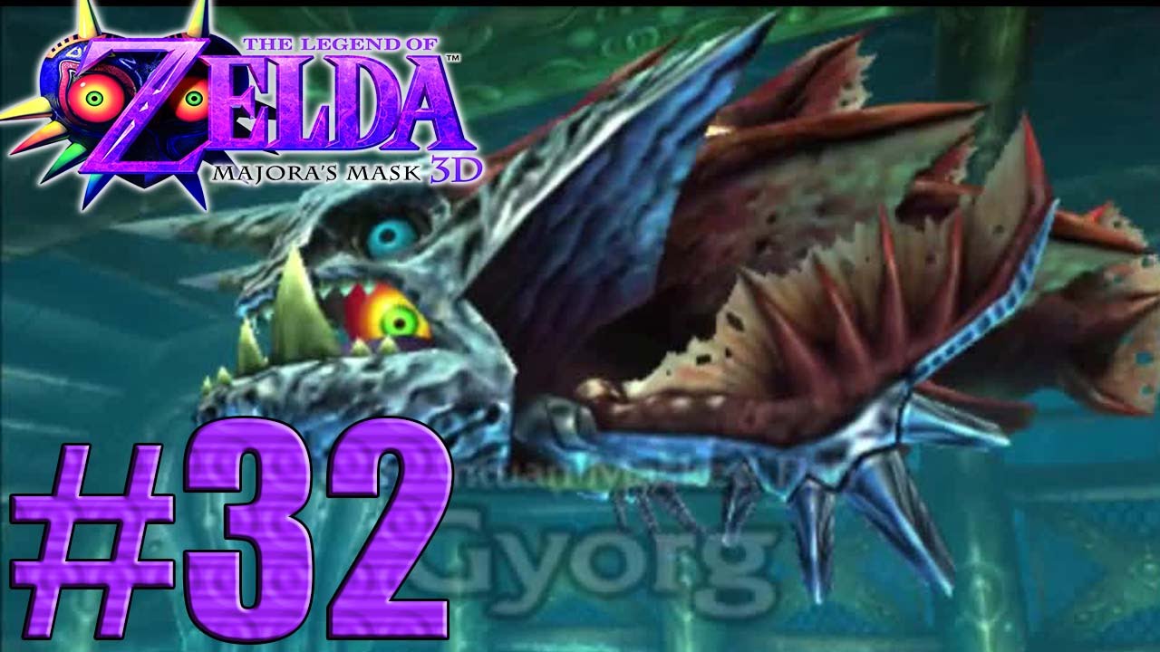 The Legend of Zelda: Majora's Mask 3D - Walkthrough Part 32 - 3rd Boss ...
