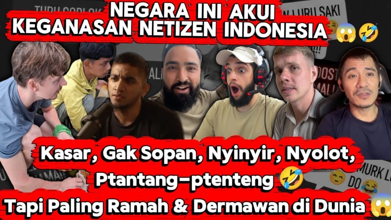 Dibilang Paling KASAR & GANAS, Tapi Inilah Alasan Netizen Indonesia Disegani DUNIA! 😱 