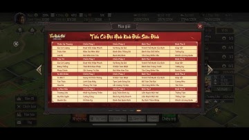 8 đội hình đỉnh nhất mùa 2 game TQC chiến lược.