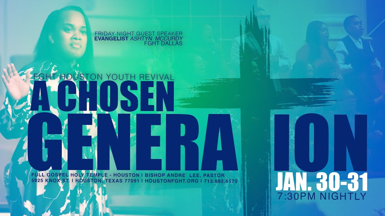 FGHT Houston: Youth Revival 2025 - Night 2 (January 31st)
