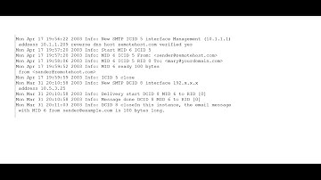 Cisco Email Security Appliance- Message Tracking logs.