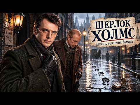 Шерлок Холмс "Камень, ножницы, бумага" // Детектив // Смотреть ФИЛЬМ онлайн бесплатно