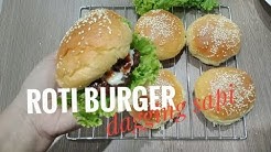 ROTI BURGER ISI DAGGING SAPI, BISA BUAT BEKEL SEKOLAH - Durasi: 16.32. 